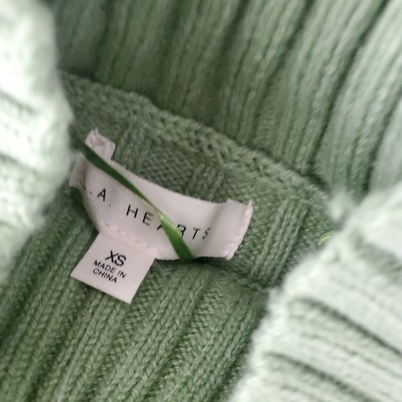 PacSun LA Hearts Sailing Sweater in sage - Picture 8 of 8